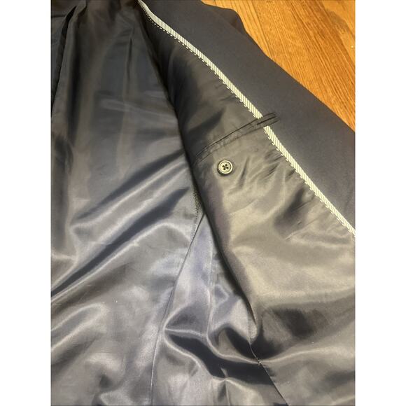 Geoffrey Beene Blazer Blue 38R Pre-Owned - Picture 5 of 12